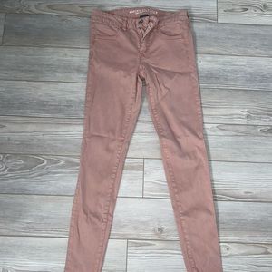 American Eagle Pink Jeggings